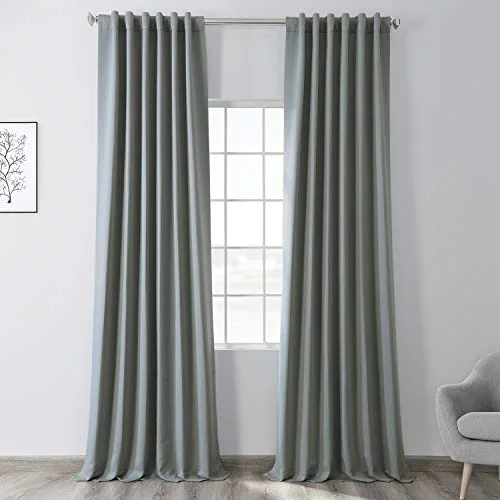 HPD Half Price Drapes Mörkläggningsgardin för sovrum och vardagsrum, 1 st, 127 x 213 cm, Blue Fir 711081330893