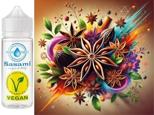 Anis Stjärnanis smakkoncentrat Vegansk Sasami 10ml 4251000352705