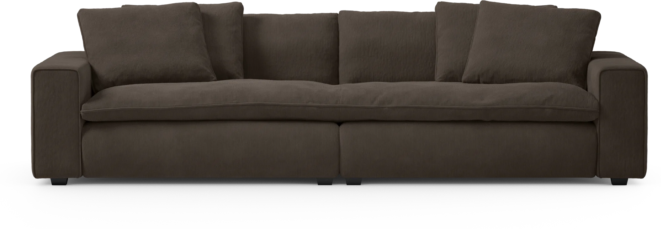 Bellora 4-sits soffa, hel dyna MS5b7