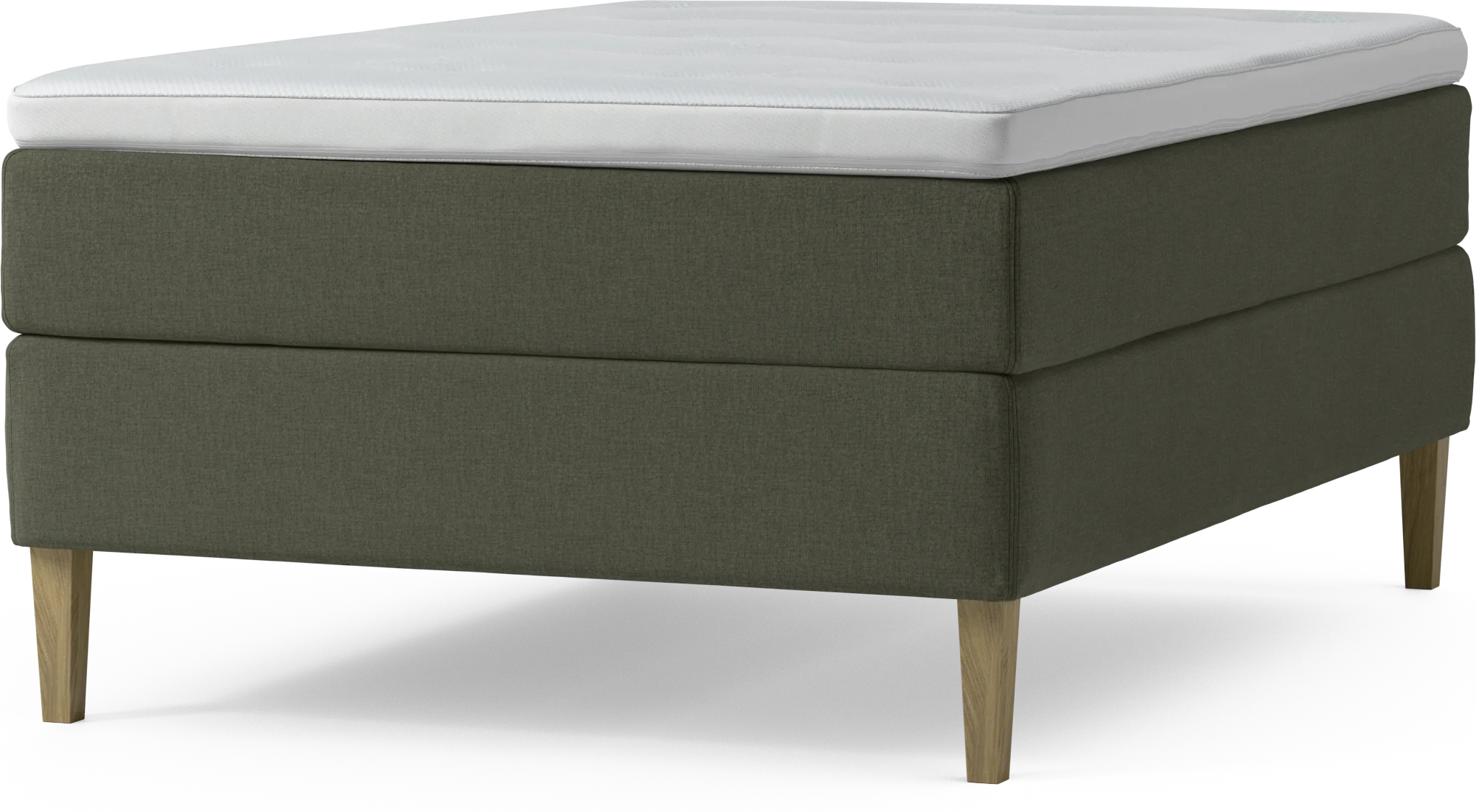 Delux Dream Kontinentalsäng, enkelsäng 140 cm med bäddmadrass och sängben sZU7R