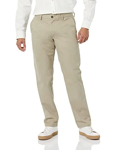 Amazon Essentials herr rak passform skrynkelfri platt framsida chinos byxa, kaki brun, 36 B x 30 L 191770921494