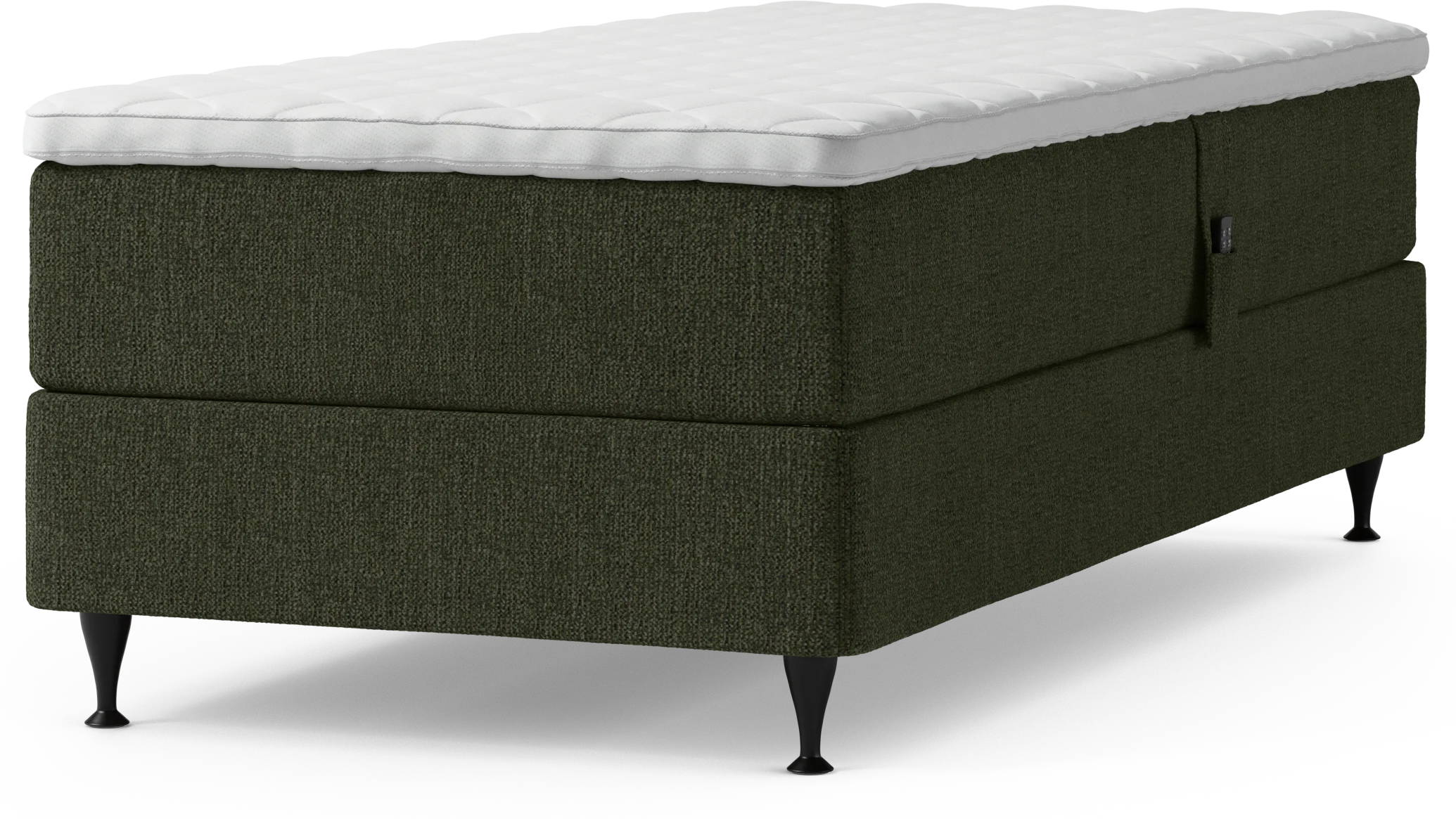 Delux Dream Ställbar säng, enkelsäng med bäddmadrass och sängben t9Nak