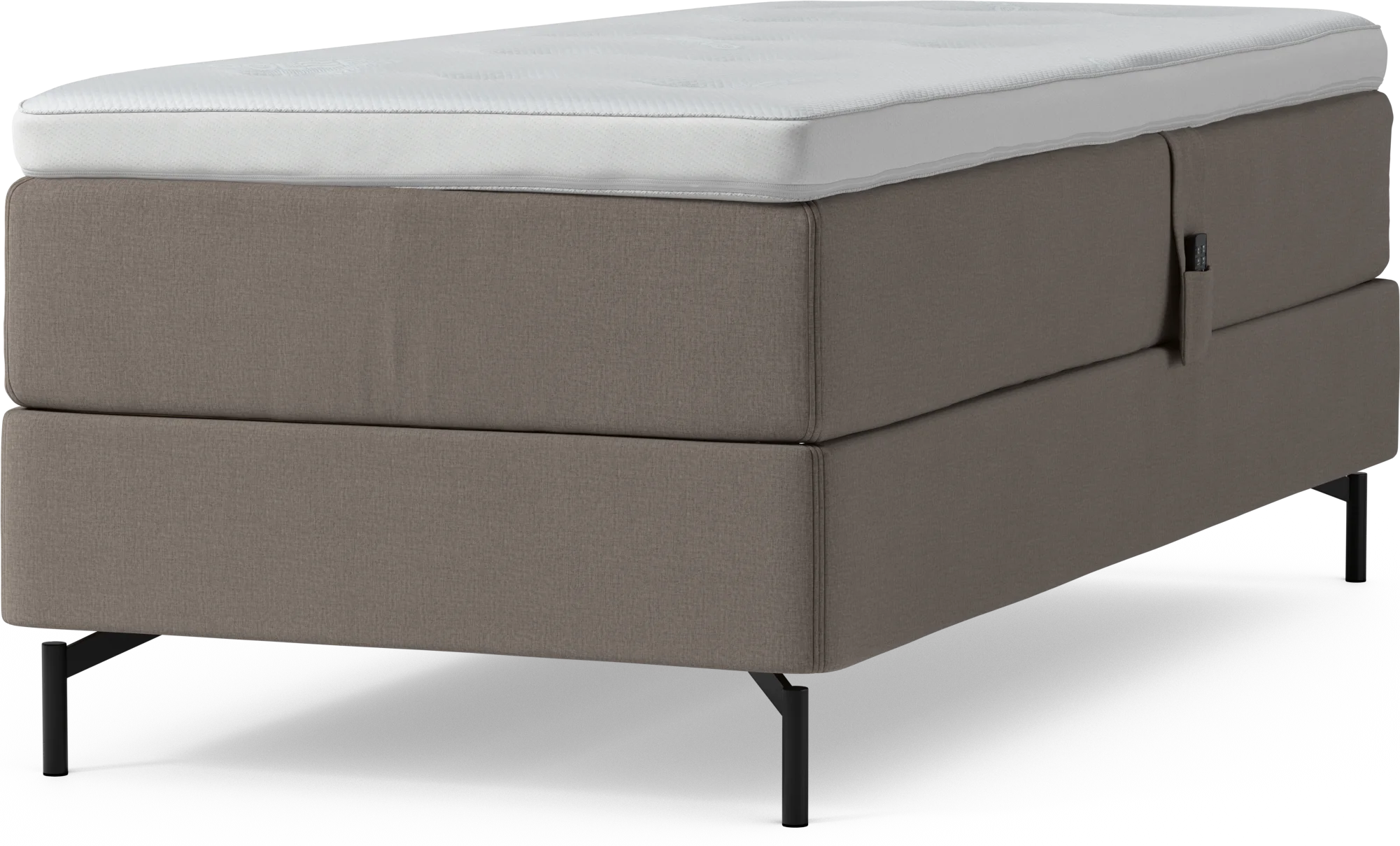 Delux Dream Ställbar säng, enkelsäng med bäddmadrass och sängben 3HP8A