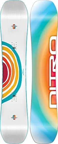 Nitro Snowboards dam OPTISYM Womens BRD '23, Freestyleboard, Asym Twin, Cam Out Camber, Urban 7630221843631