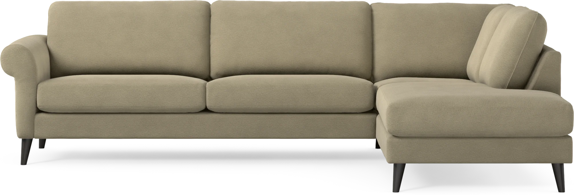Bridge 3-sits soffa med divan höger kdpKd