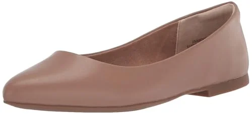 Amazon Essentials dam spetsig tå balett platt, brun, 40 EU 196433167851