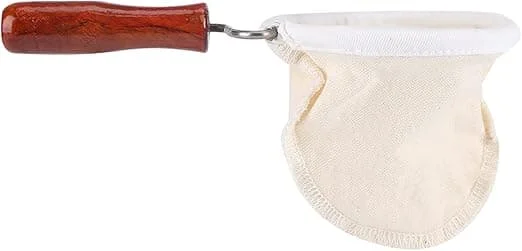 1 st återanvändbart handgjort flanelltyg tvättbart kaffefilter med W TYH074438Z