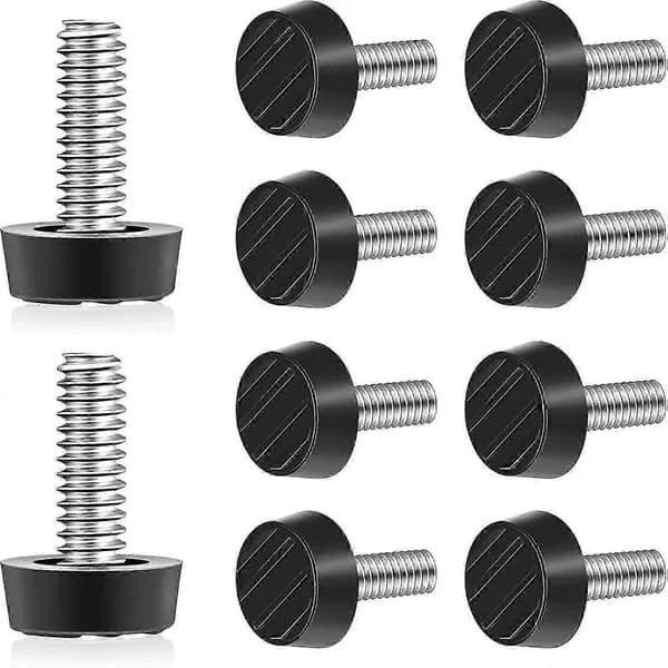 1/4-20 Unc Gänga Justerbara Möbeljusterare Skruvfotsjusterare Galvaniserat Stål Glid Möbeljusteringsfötter Golvjusterare För Bord, Stol, Skåp Mlia120-0845 1/4-20 Unc Gänga Justerbara Möbeljusterare Skruvfotsjusterare Galvaniserat Stål Glid Möbeljusteringsfötter Golvjusterare För Bord, Stol, Skåp Mlia120-0845