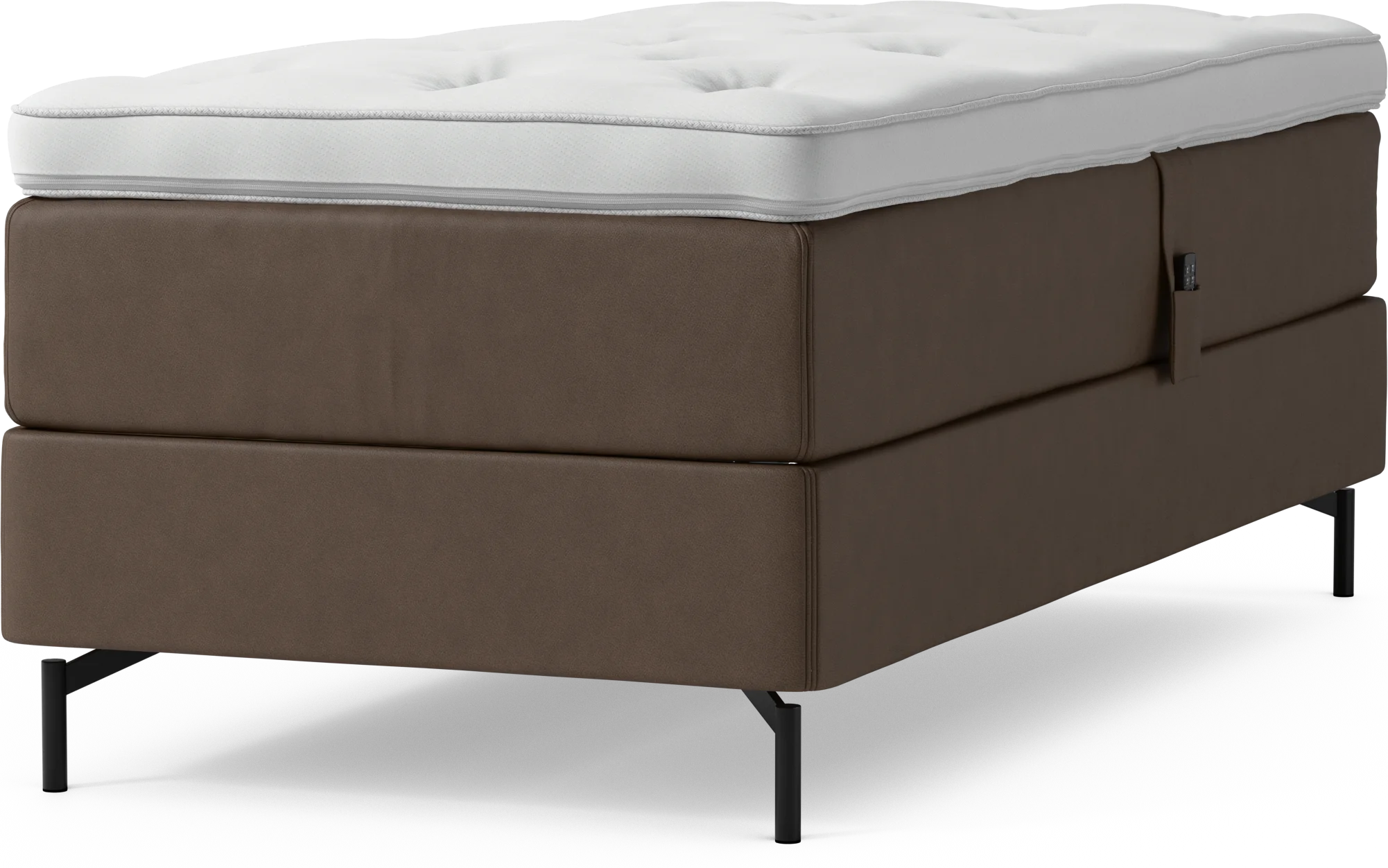 Delux Dream Ställbar säng, enkelsäng med bäddmadrass och sängben BB48t