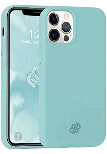 Mobello Velvet Silicone Frosted Mint iPhone 12 Pro Max 7350120785268