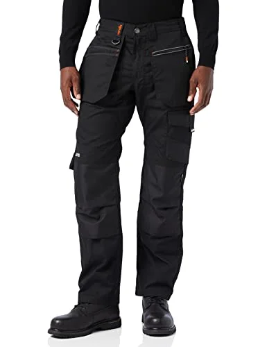 Scruffs Ripstop Trade svarta arbetsbyxor (76 cm midja/32 ben) 5056122004520