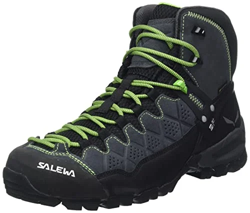 Salewa Alp Trainer Mid Gore Tex herrstövlar, Onyx blek groda, 46.5 EU 4053866476201