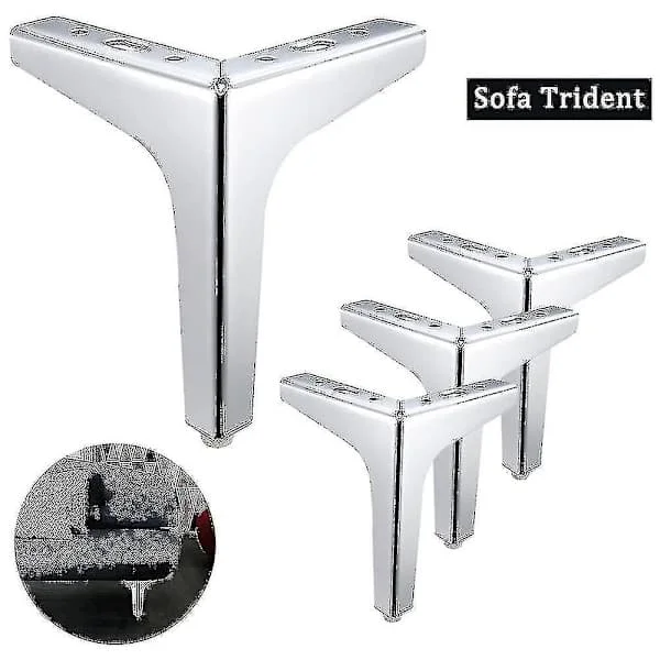 1/4 st 10/15/17 cm Möbel Soffben Moderna Metall Diamant Triangel Möbelfötter-WELLNGS Silver 1 st 15 cm Silver 1PC 15cm Fy08-08wsl-00427 1/4 st 10/15/17 cm Möbel Soffben Moderna Metall Diamant Triangel Möbelfötter-WELLNGS Silver 1 st 15 cm Silver 1PC 15cm Fy08-08wsl-00427