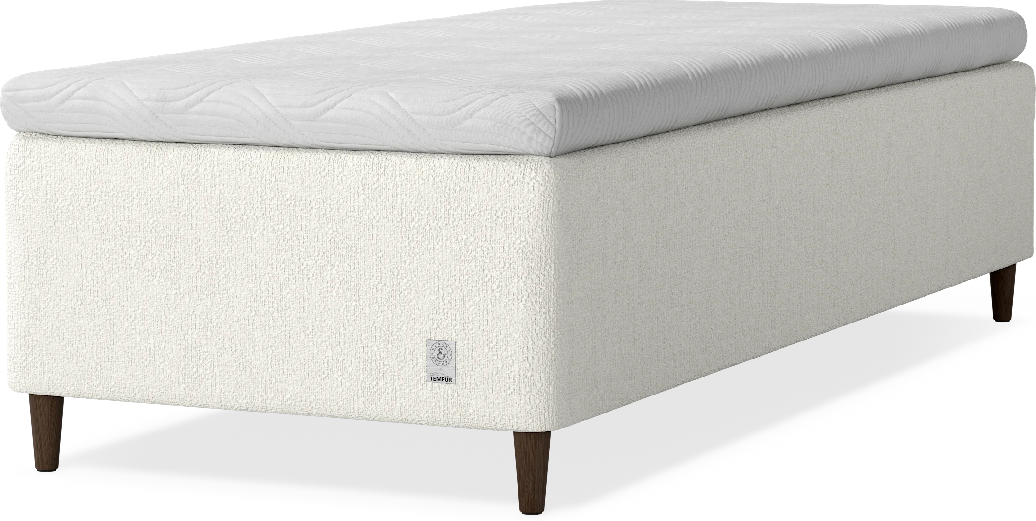 Cape Selene Ramsäng, enkelsäng med bäddmadrass 8 cm och sängben 8I3HB