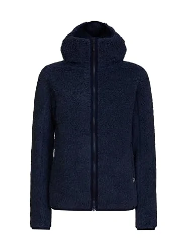 Rock Experience REWC02651 1330 RE.Point Hope Hoodie Woman Fleece Dam Lång Tröja Blå Nights S 8057734814665