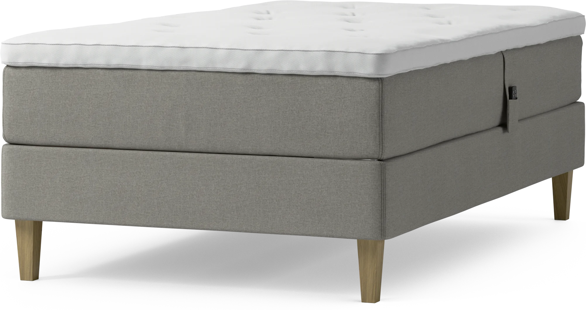 Delux Dream Ställbar säng, enkelsäng med bäddmadrass och sängben f3X9G