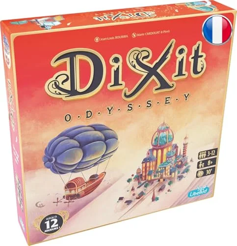 Libellud Dixit Odyssey (Edition 2022) Kommunikationsspel Ålder 8+ 3 till 12 spelare Speltid 30 minuter, PåFranzösisch 9782370990846
