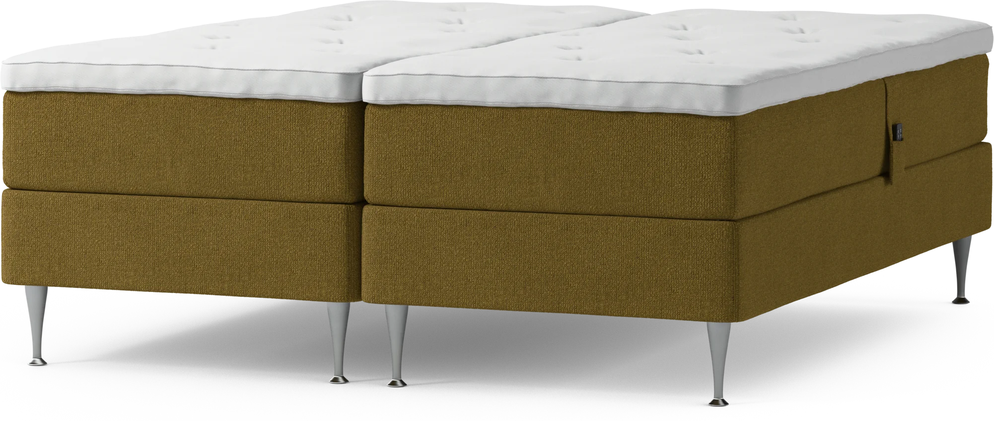 Delux Dream Ställbar säng, dubbelsäng med bäddmadrass och sängben XT60Y