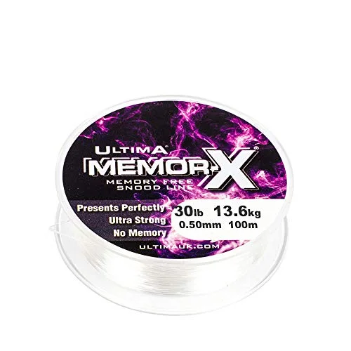 MemorX Crystal 100m Spool 0.55mm 30.0lb/13.6kg 5391542464722