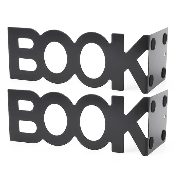 1 par BOK Karaktärer Form Bokstöd Metall Bokstöd för Skola Hem Bord Dekoration (208mm) GY07295-03 1 par BOK Karaktärer Form Bokstöd Metall Bokstöd för Skola Hem Bord Dekoration (208mm) GY07295-03