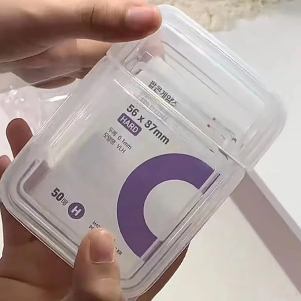 1 ST Collection Container Case Transparent förvaringslåda i plast 10.5*6.8*4.2cm HMYHG3331@#145E3W8B