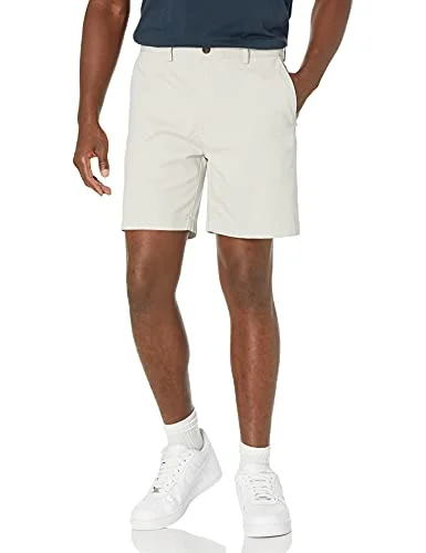 Amazon Essentials herr Classic Fit 7 tum kort, silver, 32 191770904176