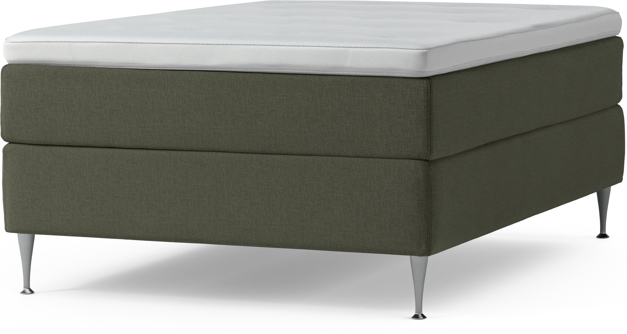 Delux Dream Kontinentalsäng, enkelsäng 140 cm med bäddmadrass och sängben 9HoLq