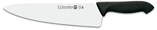 3 Claveles Proflex 25 cm kockkniv, rostfritt stål, svart 8410990082849