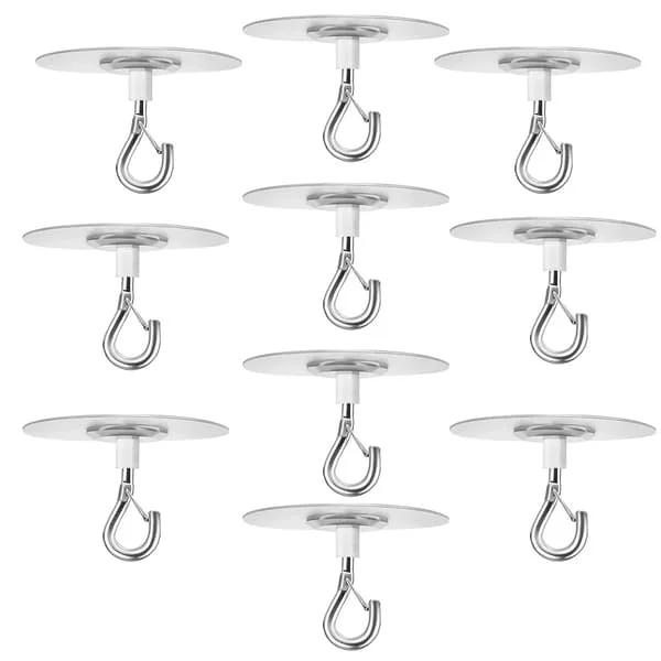 1-10 st Skruvkrok Tak Krokar Multifunktionell Självhäftande Kraftig Väggmontering Plast Hängande Växter Hållare Tillbehör 10pcs 100501000222037610pcs 1-10 st Skruvkrok Tak Krokar Multifunktionell Självhäftande Kraftig Väggmontering Plast Hängande Växter Hållare Tillbehör 10pcs 100501000222037610pcs