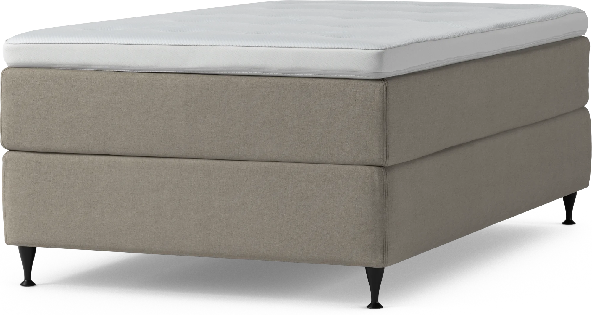 Delux Dream Kontinentalsäng, enkelsäng 120 cm med bäddmadrass och sängben btjeM