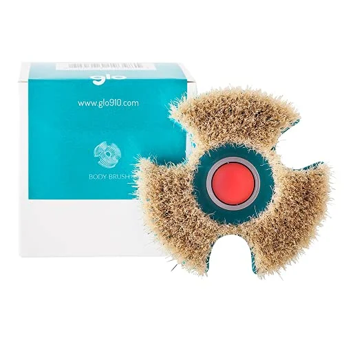 Glo Kroppsborsthuvud för Glo910+ massageapparat Exfolierande massagehuvud Kroppsskrubbborste cellulitborste Anti torr kropp 4897082860099