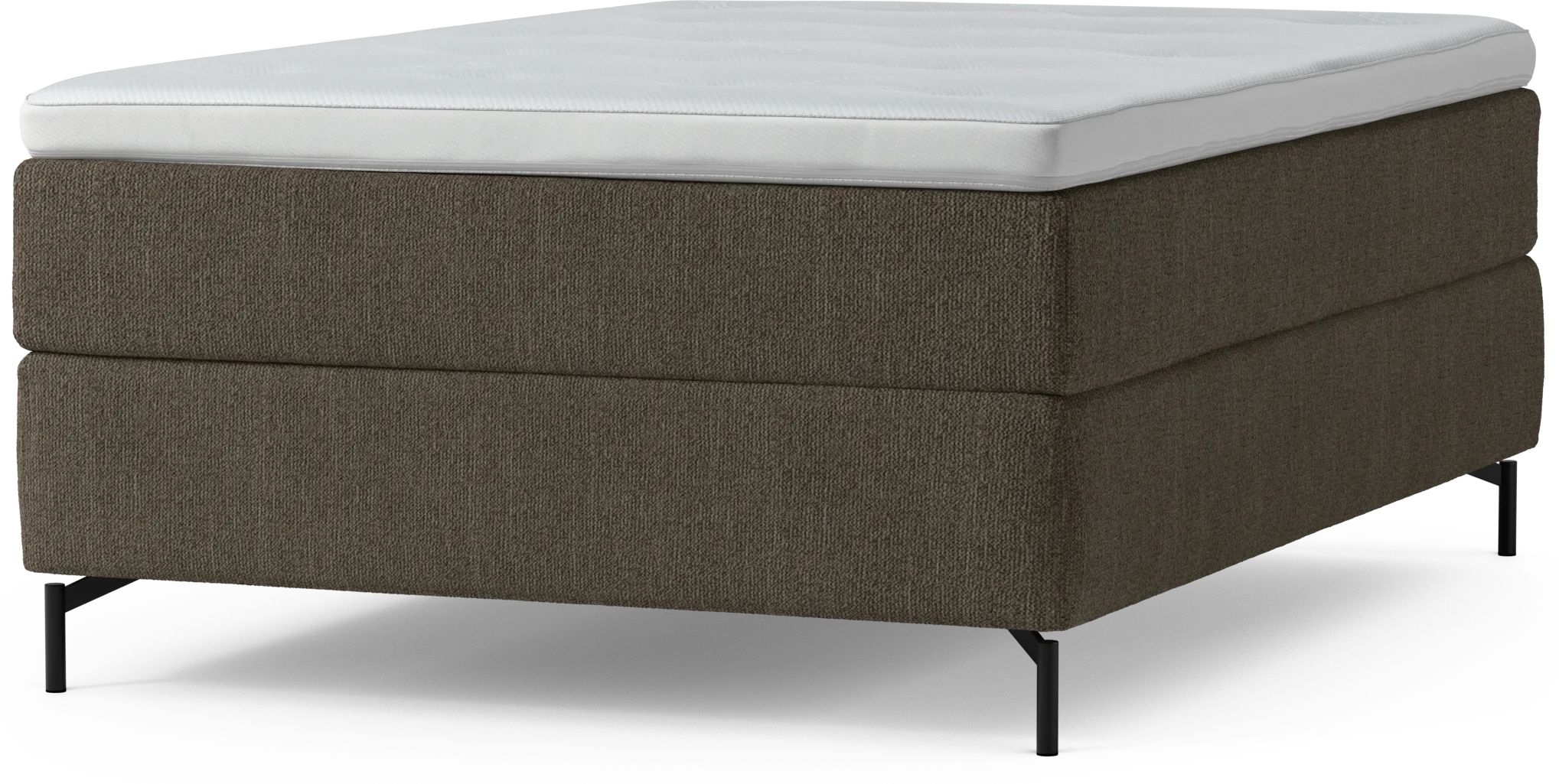 Delux Dream Kontinentalsäng, enkelsäng 140 cm med bäddmadrass och sängben RKzo5