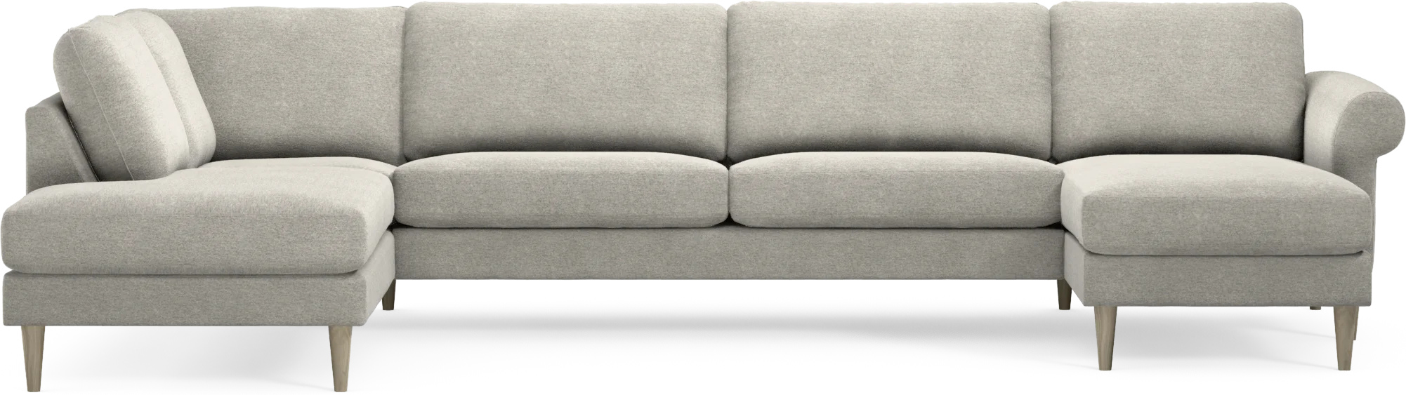Bridge 3-sits soffa med divan vänster och schäslong höger bxHyH