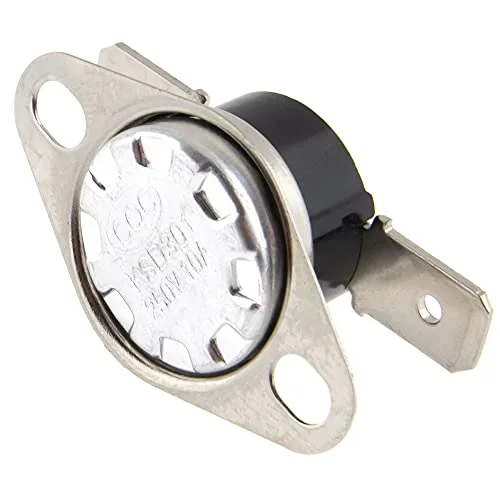 SeKi Temperaturbrytare 80 250V 10A; NC = normalt stängd/"Öppnare"; temperaturbegränsare termobrytare termoskydd temperaturregulator 4053171968538