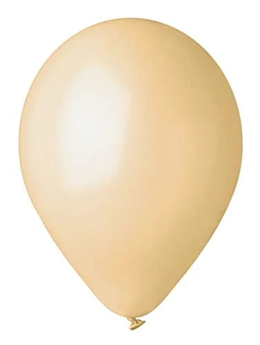 Förpackning med 100 ballonger i naturlig latex Premium Quality G120 (Ø 33 cm/13 "), pulverrosa 8026196344898