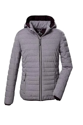 G.I.G.A. DX dam quiltad jacka/casual funktionell jacka i dunlook med dragkedja huva Uyaka, björnbär, 46, 28041 000 4066224539852