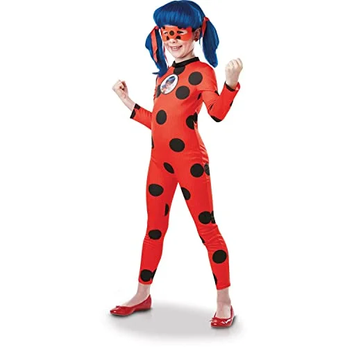 Rubies Miraculous Official klassisk nyckelpiga New Tikki kostym (barn) storlek 1416 år 883028462988