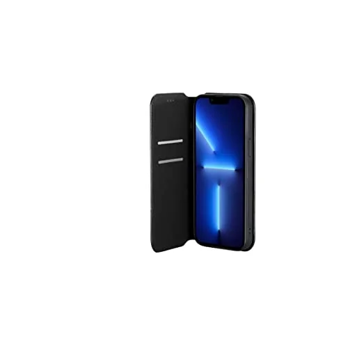 Svart plånboksfodral kompatibel med Iphone 13 Pro Max flip fodral kortförvaring anti stötskydd fullständigt skydd 3552729008371