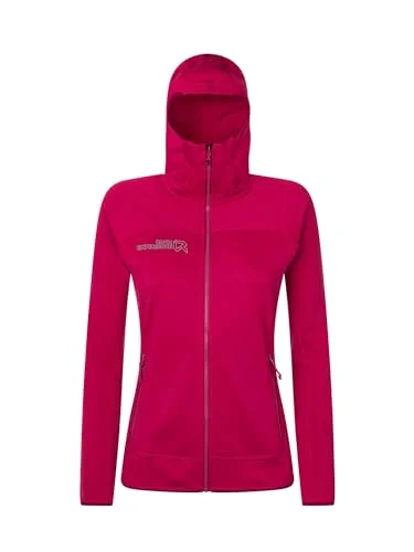 Rock Experience REWC02711 2000 Diadem 2.0 Hoodie FZ Kvinna Fleece Dam Långärmad Tröja Körsbärsjubileum L 8057734815525