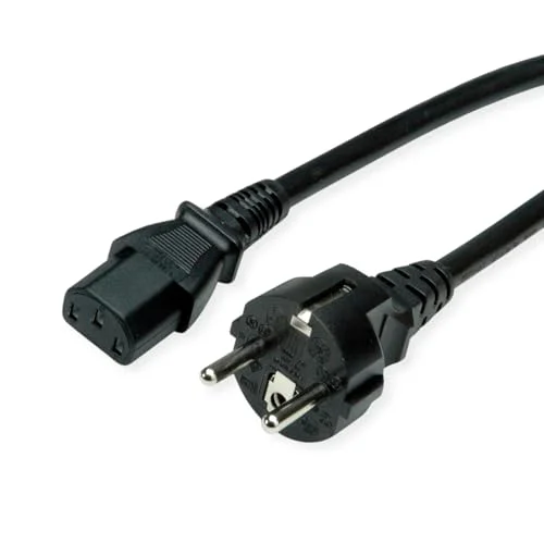 VALUE Strömkabel CEE7/7 rak + IEC C13 1,8 m 7630049632110 VALUE Strömkabel CEE7/7 rak + IEC C13 1,8 m 7630049632110