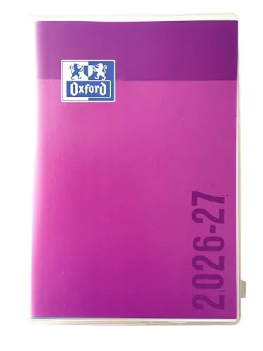 Oxford Creation Zip skolkalender, 20182019, 1 dag per sida, 352 sidor, 12 x 18 cm, (eventuellt inte på svenska) gul 3147280095214