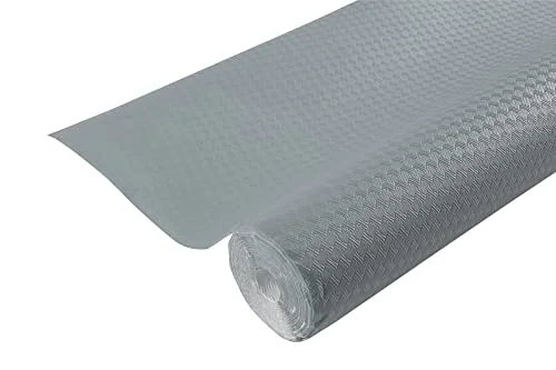 Pro Nappe Ref R802013I engångsduk av präglat papper unik, estetisk och djup prägling 20 m lång 1,18 bred rulle grå färg tillverkad i Frankrike 3281518020132