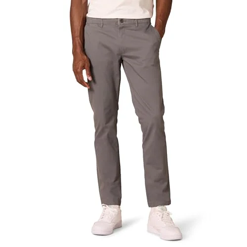 Amazon Essentials Skinny Fit Tvättade Comfort Stretch Chino Byxa (tidigare Goodthreads), Grå, 38 B x 28 L 193548117344