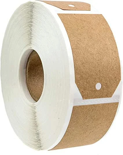 1″ Naturliga bruna Kraft till och från presenttaggklistermärken / 500 bruna FN0043426 1″ Naturliga bruna Kraft till och från presenttaggklistermärken / 500 bruna FN0043426