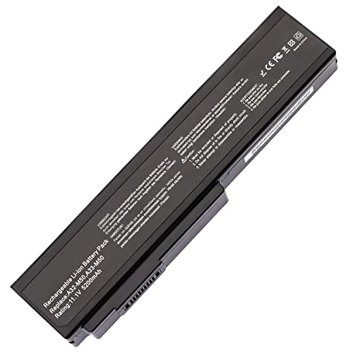 7xinbox 5200mAh A32 N61 M50 A33 utbytbart laptopbatteri för Asus M60 N53 N53J N53JQ N53S N53SN N61J N61JQ N61JV N53SV G50 G60 G51J 783057505482