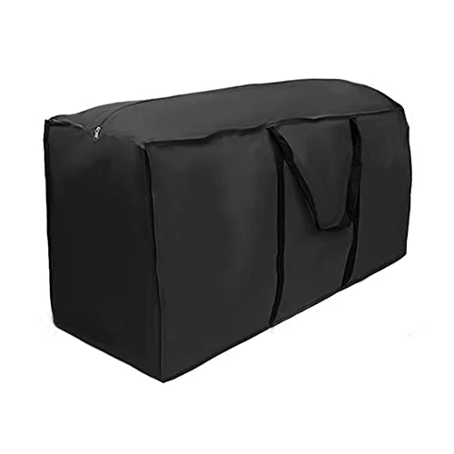Alongen förvaringsväska, förvaringspåse, oxfordtyg, vattentät, trädgårdsdyna, med bärhandtag (122 x 39 55 cm) 1395453130220