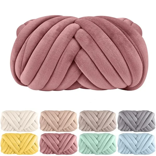 1 kg (1000 g) extra tjockt garn, jättevitt, för DIY virkade väskor, grov sammet, mjuka stora filtar och mattor. BGLH-012700816 1 kg (1000 g) extra tjockt garn, jättevitt, för DIY virkade väskor, grov sammet, mjuka stora filtar och mattor. BGLH-012700816