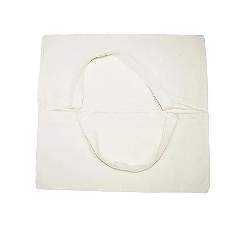 Sodertex Set med 10 pajpåsar att skräddarsy 40 x cm 2 handtag 50 vit kreativ hobby L526010, bomull, klippt av gården 3701385300576