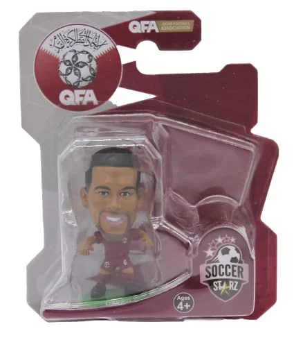Soccerstarz Qatar Abdulaziz Hatem Home Kit/Figures 5056122519512