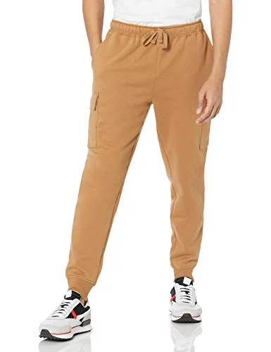 Amazon Essentials Herr Cargo Fleece Jogger Sweatpants, Tan, X Small 195111268187